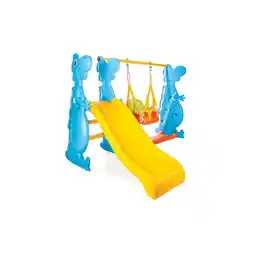 Netto Marken-Discount Pilsan 06099 Schaukel, Rutsche Dino Rutschlänge 147 cm, ab 1 Jahr bis 50 kg Angebot