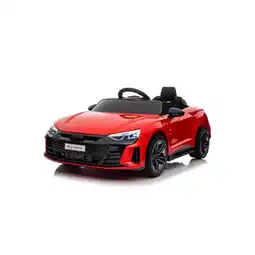 Netto Marken-Discount Moni Kinder Elektroauto Audi RS E-Tron GT 6888 Fernbedienung EVA-Räder, Mp3, USB rot Angebot