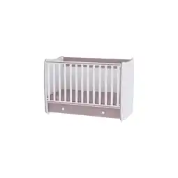 Netto Marken-Discount Lorelli Babybett Dream 60 x 120 cm umbaubar Schreibtisch Kinderbett Schaukelbett beige Angebot