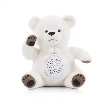 Netto Marken-Discount Chipolino Musik Plüschtier Bär Projektor Timer 12 Melodien Lautstärkeregelung braun Angebot