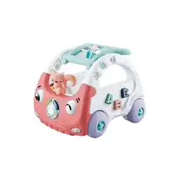 Netto Marken-Discount Kikkaboo Lauflernwagen 2 in 1 Auto Lauflernhilfe Spielcenter verstellbarer Griff pink Angebot