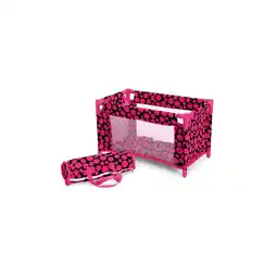 Netto Marken-Discount Puppenbett Fantasy 9381, 48x27x31 mit Matratze, Kissen, Seitenfenster, Tasche Angebot