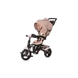 Netto Marken-Discount Lorelli Tricycle Neo 4 in 1 EVA-Reifen, Schiebestange, Sitz drehbar, verstellbar hellbraun Angebot