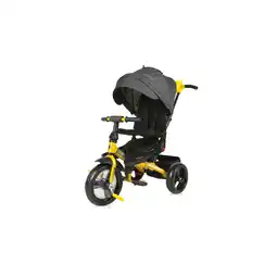 Netto Marken-Discount Lorelli Tricycle Jaguar 4 in 1 Schiebestange Sitz drehbar, verstellbar, Faltdach schwarz Angebot
