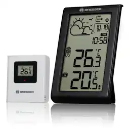 Netto Marken-Discount BRESSER Wetterstation Meteo Temp W mit DCF-Funksignal Angebot