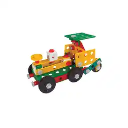 Netto Marken-Discount Pilsan 03200 Bau Mini Modell 128 Teile Metall Konstruktionsspielzeug, ab 3 Jahre bunt Angebot