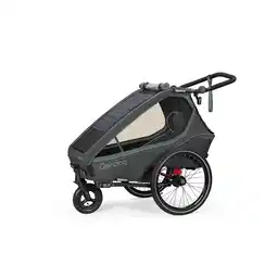 Netto Marken-Discount Qeridoo Fahrradanhänger Kidgoo 1 Ivy Green Angebot