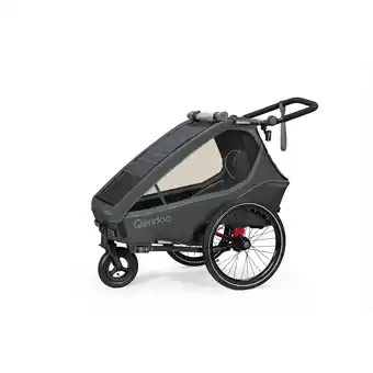 Netto Marken-Discount Qeridoo Fahrradanhänger Kidgoo 1 Ivy Green Angebot