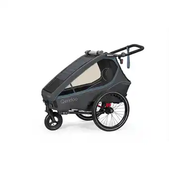 Netto Marken-Discount Qeridoo Fahrradanhänger Kidgoo 1 Navy Blue Angebot
