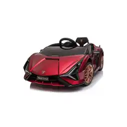Netto Marken-Discount TPFLiving Elektro-Kinderauto Lamborghini Sian rot Angebot