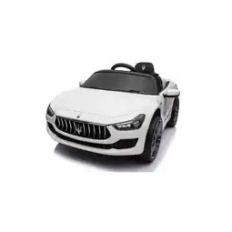 Netto Marken-Discount TPFLiving Elektro-Kinderauto Maserati Ghibli weiß Angebot