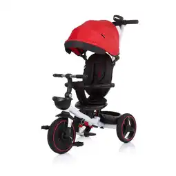Netto Marken-Discount Chipolino Dreirad Alpha 3 in 1 Schiebegriff Becherhalter faltbar PU-Räder Korb rot Angebot