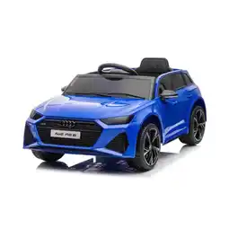 Netto Marken-Discount TPFLiving Elektro-Kinderauto Audi RS6 Blau Angebot