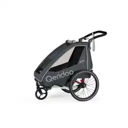Netto Marken-Discount Qeridoo Fahrradanhänger QUPA 1 Grey Angebot