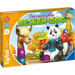 Netto Marken-Discount Ravensburger Brettspiel tiptoi Der verrückte Rechen-Zoo Angebot