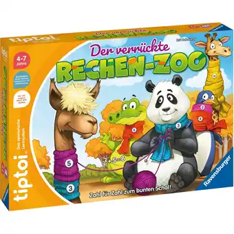 Netto Marken-Discount Ravensburger Brettspiel tiptoi Der verrückte Rechen-Zoo Angebot