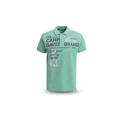 Netto Marken-Discount Camp David Polo-Shirt 1/2 Gr. XL mint Angebot