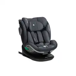 Netto Marken-Discount Kikkaboo Kindersitz i-Drive i-Size (40-150cm) Isofix Top Tether, Kopfstütze, SPS grau Angebot