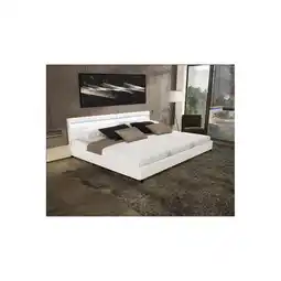Netto Marken-Discount HOME DELUXE LED Bett Nube mit Schubladen 270x200cm - versch. Ausführungen - mit Matratze - Weiß Angebot