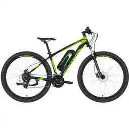 Netto Marken-Discount LOVELEC Atik Schwarz grün E-Bike 17 Zoll Rahmen 29 Zoll Reifen 90km 25km/h Akku mit Scheibenbremse Angebot