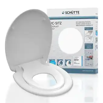 Netto Marken-Discount SCHÜTTE Duroplast WC-Sitz FAMILY WHITE, mit Absenkautomatik und Schnellverschluss Angebot