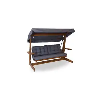Netto Marken-Discount Westmann Hollywoodschaukel Viva 2400 anthrazit Angebot