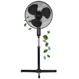 Netto Marken-Discount Zilan Standventilator Ventilator Luftkühler Windmaschine Ø41 cm 40W Angebot