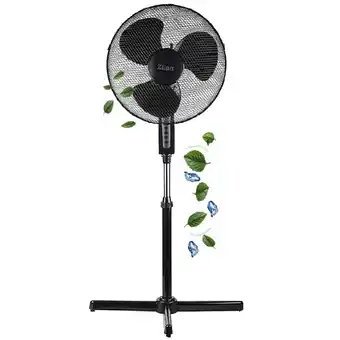 Netto Marken-Discount Zilan Standventilator Ventilator Luftkühler Windmaschine Ø41 cm 40W Angebot