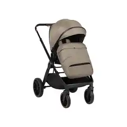 Netto Marken-Discount Kikkaboo Kinderwagen Tiffany 2 in 1 Babywanne, Sportsitz, Wickeltasche, PU-Räder hellbraun Angebot