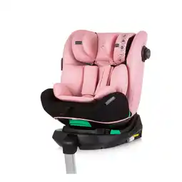 Netto Marken-Discount Chipolino Kindersitz i-Size Olympus (40-150cm) ISOFIX 360 Grad drehbar Stützbein rosa Angebot