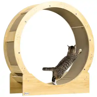 Netto Marken-Discount PawHut Katzenlaufrad Mehrschichtplatte, Wellpapier Angebot