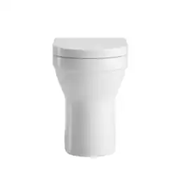 Netto Marken-Discount sanicomfort Stand-WC Cozy erhöht 47,5 cm Sitzhöhe Spülrandlos mit WC Sitz Absenkautomatik weiß Angebot