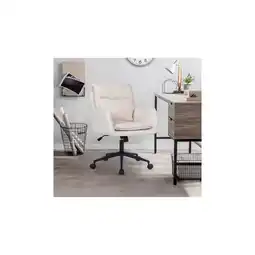 Netto Marken-Discount HOME DELUXE Bürostuhl aus Webstoff CORA, Versch. Ausführungen - beige Angebot