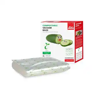 Netto Marken-Discount Solis kompostierbare Vakuumierbeutel 50 Stück, 20 x 30 cm, 160 µm Angebot