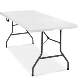 Netto Marken-Discount tectake Campingtisch, klappbar, hohe Belastbarkeit, 183 x 76 x 74 cm Angebot