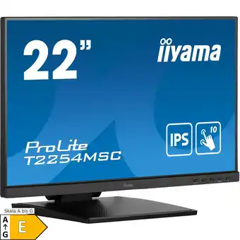 Netto Marken-Discount Iiyama LED-Monitor ProLite T2254MSC-B1AG Angebot