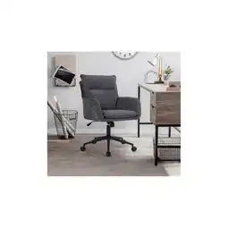 Netto Marken-Discount HOME DELUXE Bürostuhl aus Webstoff CORA, Versch. Ausführungen - anthrazit Angebot