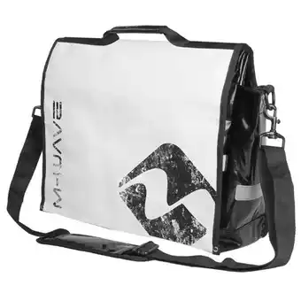 Netto Marken-Discount M-Wave Lockers Bay Umhängetasche Damen Herren Fahrradtasche Messenger Bag 25 L große Arbeitstasche Angebot