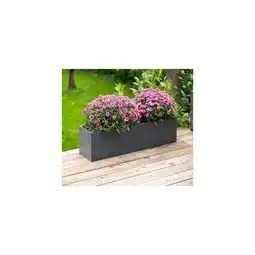 Netto Marken-Discount Westmann Metall Pflanzkübel Talus M Anthrazit 25x100x27cm Angebot