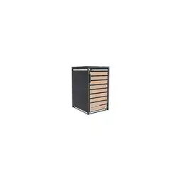 Netto Marken-Discount Westmann Mülltonnenbox Lacina 1x 240 L Holzoptik 80x68x116cm Angebot