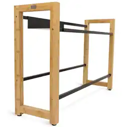 Netto Marken-Discount holz4home Getränkekistenregal Bambus - 4 Kisten breit Angebot