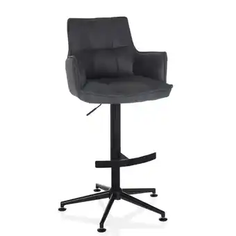 Netto Marken-Discount hjh LIVING Barhocker SOLAO LIFE HIGH Stoff mit Armlehnen Angebot