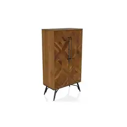 Netto Marken-Discount hjh LIVING Kommode SANTJAGO WOOD HIGH Holz Angebot