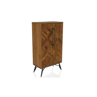 Netto Marken-Discount hjh LIVING Kommode SANTJAGO WOOD HIGH Holz Angebot