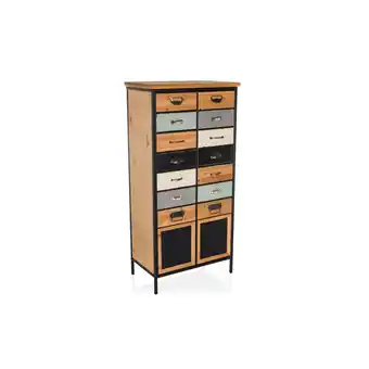 Netto Marken-Discount hjh LIVING Kommode CONTINENTO HIGH Holz Angebot