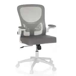 Netto Marken-Discount hjh OFFICE Home Office Bürostuhl BELIO W Stoff/Netzstoff mit abklappbaren Armlehnen Angebot