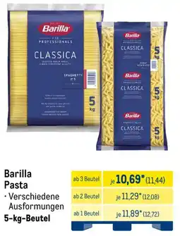 METRO Barilla Pasta Angebot