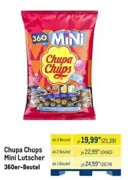 METRO Chupa Chups Mini Lutscher 360er-Beutel Angebot
