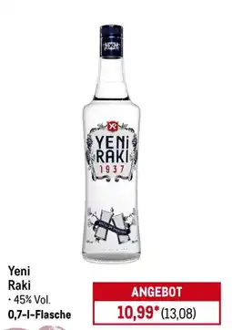 METRO Yeni Raki Angebot