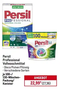 METRO Persil Professional Vollwaschmittel Angebot